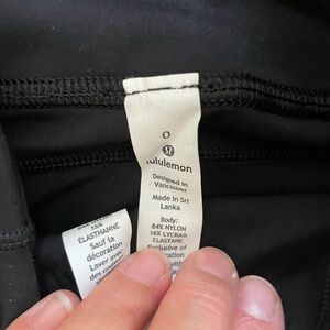Lululemon Fast and Free HR Tights. Size 0